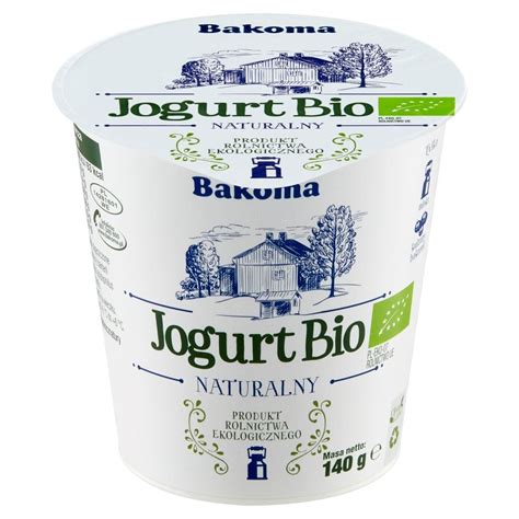 Bakoma Jogurt Bio Naturalny G Zakupy Online Z Dostaw Do Domu