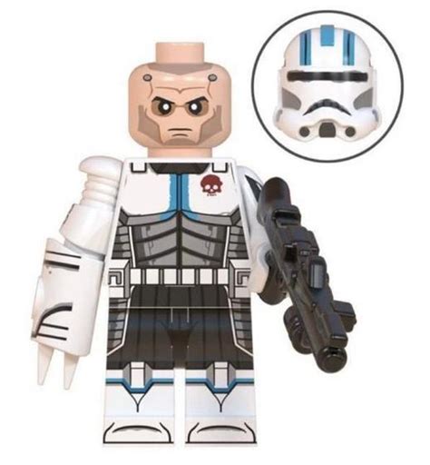 Boneco Blocos De Montar Star Wars Troopers Echo Mega Block Toys