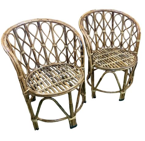 Bamboo Cane Bait Chairs Furniture Set Without Armrest At Rs In