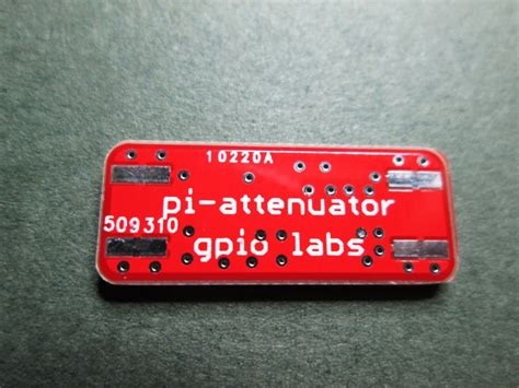 RF Pi Attenuator Kit; Design and Build your own RF Attenuator – GPIO LABS