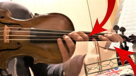 I Cambi Di Posizione Lezione Di Violino Youtube