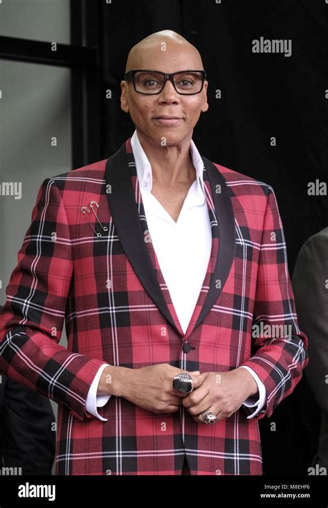 Los Angeles California Usa 16th Mar 2018 Rupaul Attends His