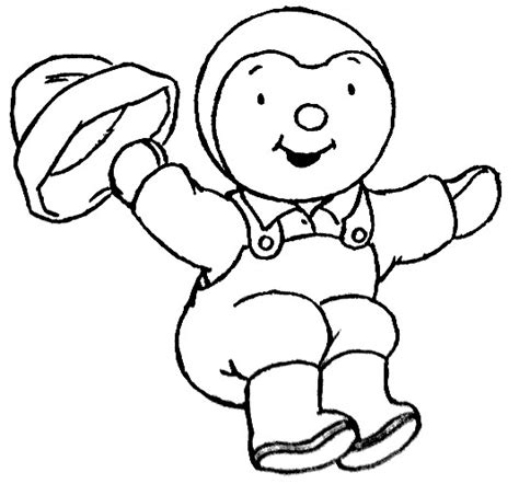 Coloriage Tchoupi Et Doudou Gratuit Imprimer