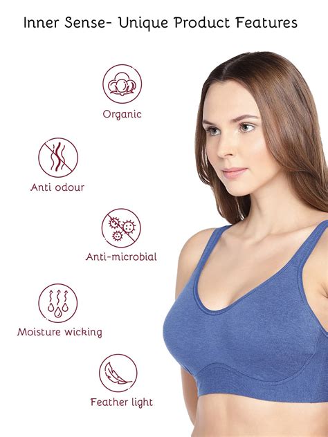 Isb098 Buy Online Inner Sense Organic Cotton Soft Cup Full Coverage Bra