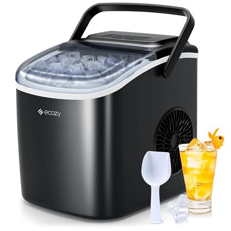 Ecozy Portable Ice Maker Countertop Cubes Ready In Mins Lbs In