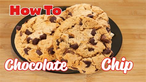 How To Chocolate Chip Cookies Easy Simple Youtube