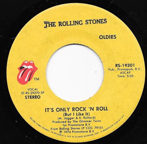 The Rolling Stones It S Only Rock N Roll But I Like It Vinyl