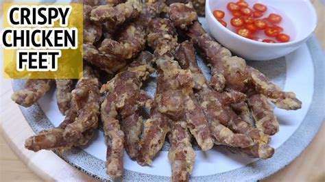 Crispy Chicken Feet Recipe Perfect Pulutan Youtube