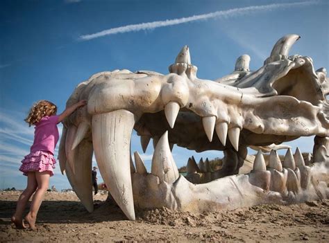 Giant dragon skull discovered on British beach - Men's Journal