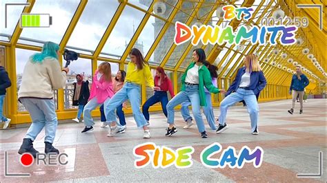 [kpop In Public Russia Side Cam] Bts 방탄소년단 Dynamite Dance