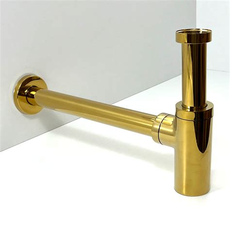 ᐉ Сифон с донным клапаном клик клак Sia Gold (S-01+S-11) • Купить в ...