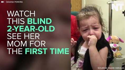 Blind Girl Sees Mom For First Time Video Dailymotion