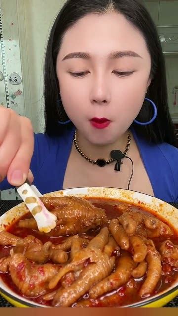 Mukbang Show Asmr 먹방 Eating Chicken Legs Red Spicy Yummy Very 4 Youtube