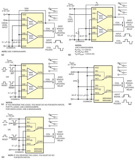 How Does A Latching Circuit Work - Circuit Diagram