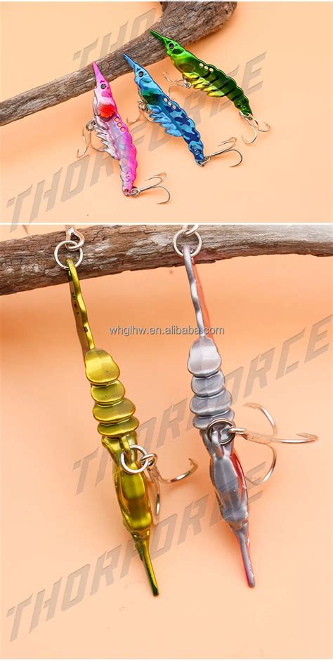 Thorforce Shrimp Fishing Lures G G G G Hard Fishing Lure Vib