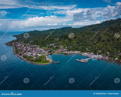 Tehoru in Seram Island, Central Maluku Stock Photo - Image of beach ...