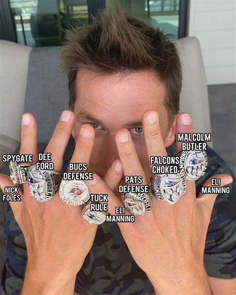 Ghettogronk On Twitter Tom Brady Ring Breakdown