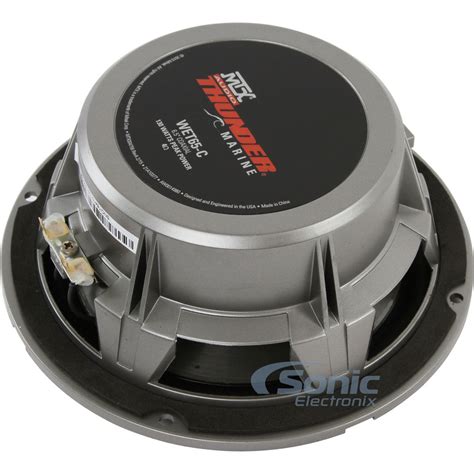 Mtx Wet65 C 6 5 Wet Series 2 Way Coaxial Marine Speakers