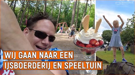 Wij Bezoeken Een Ijsboerderij In Schijf En Een Speeltuin In Rucphen