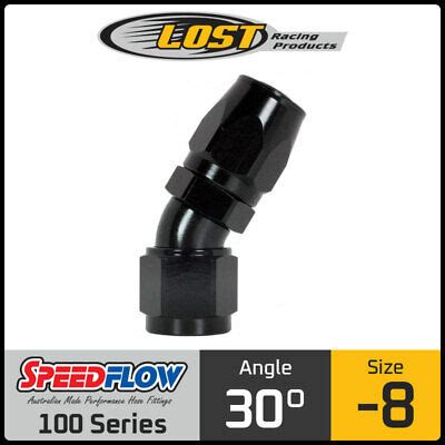 Speedflow Series An Braided Hose End Fitting Blk Ebay