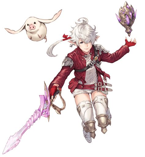 Alisaie Leveilleur Red Mage And Porxie Final Fantasy And 1 More Drawn By Makimura Shunsuke