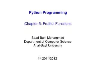 Ppt Learning Python Powerful Object Oriented Programming By Mark