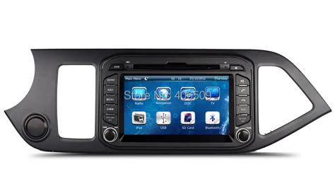 In Dash 2 Din Car DVD Player For Kia Picanto Morning 2011 2012 With GPS