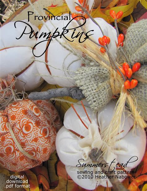 Summerstead: Fabric Pumpkin Tutorial