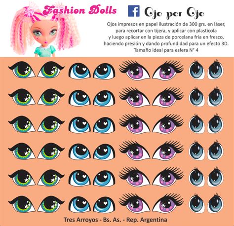 Fashion Doll With Various Eye Options