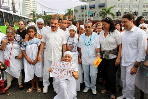 Intolerância Religiosa Protesto contra intolerância une diferentes