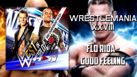 Wwe Wrestlemania 28 Flo Rida Good Feeling Official Theme Ae