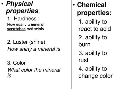 What Is The Difference Between Physical And Chemical Properties Of