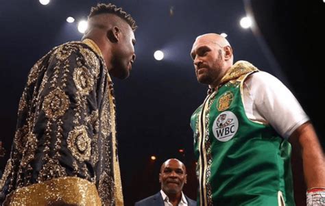 Francis Ngannou Charge Tyson Fury Respectes Le Fait Que La Boxe Te