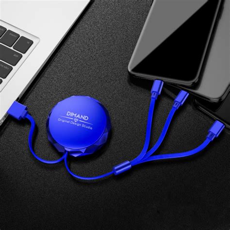 3 In 1 Retractable Retractable Flexible Universal Multiple Charging