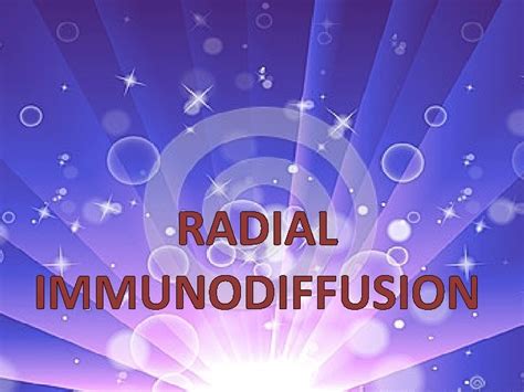 What Is Radial Immunodiffusion At Emmett Andrew Blog