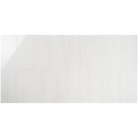 Bianco Dolomite Premium 12x24 Polished Marble Tile