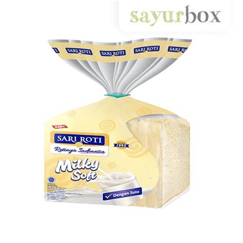 Jual Sari Roti Tawar Milky Soft 360 Gram Sayurbox Shopee Indonesia