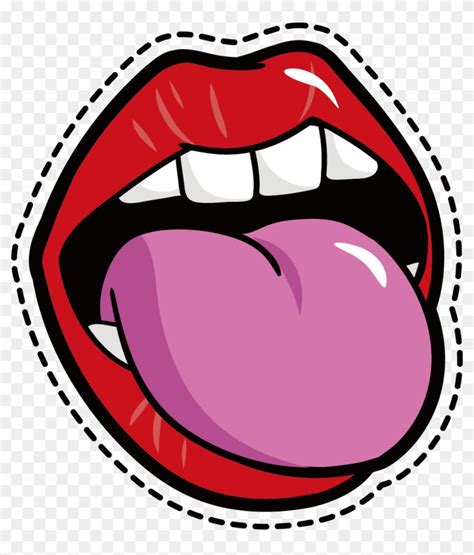 Mouth Tongue Material Lengua Dibujo Animado Hd Png Download 1172x13182946369 Pngfind