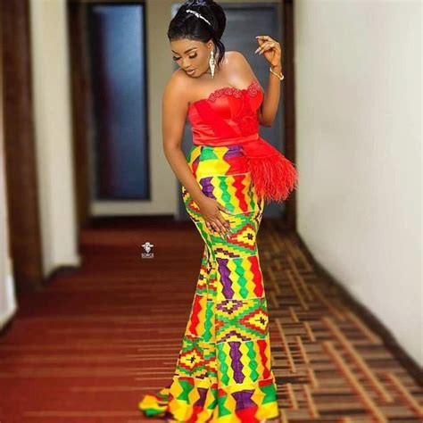 Latest Kente Fabric Styles For Fashionable Ladies Loud In Naija