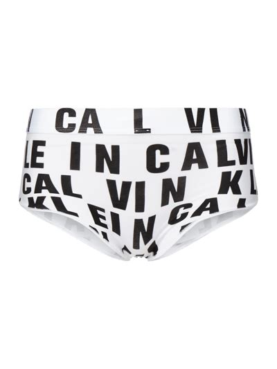 Calvin Klein Underwear Panty Mit Logo Muster Black Online Kaufen