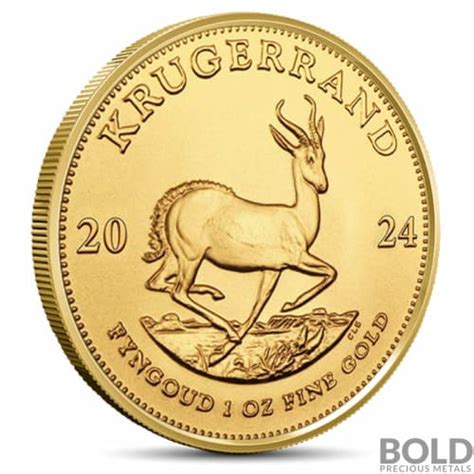 2024 1 Oz South African Krugerrand Gold Coin BU