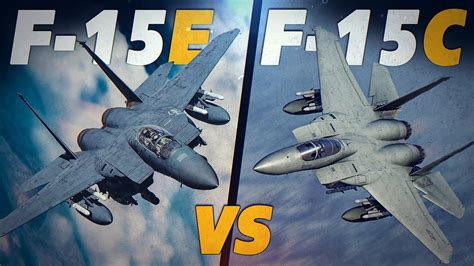 F 15e Strike Eagle Vs F 15c Eagle Intercept Digital Combat Simulator Dcs Youtube