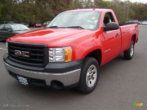 2008 Fire Red Gmc Sierra 1500 Regular Cab 55708962 Photo 11 Car Color Galleries