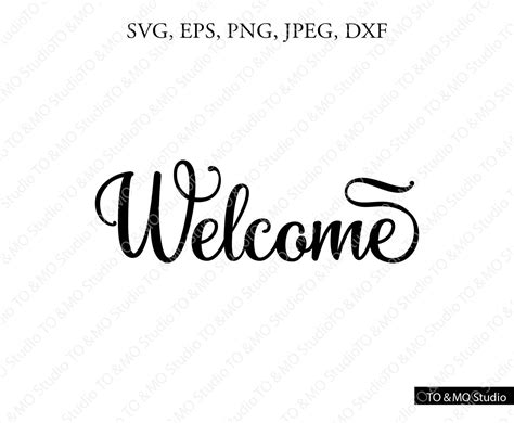 Welcome SVG, Welcome Sign SVG, Welcome, Welcome Clipart,sign SVG ...