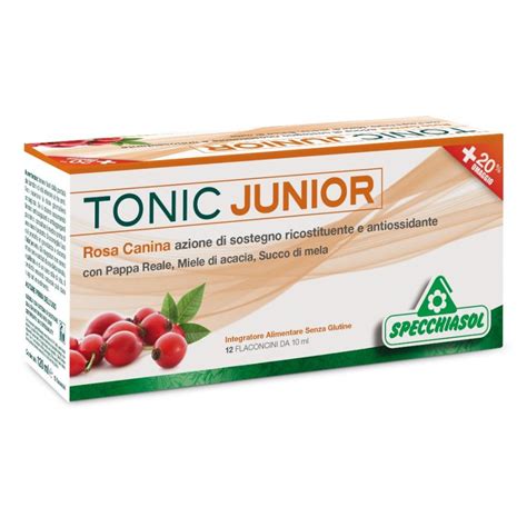 Specchiasol Tonic Junior Integratore Alimentare Flaconcini Ml