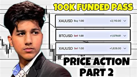 This Price Action Strategy Help Me To Pass My K Funded Account