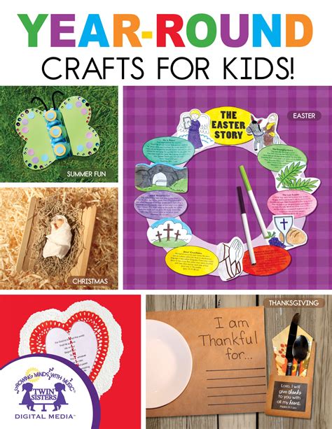 Year-Round Crafts For Kids | Twin Sisters