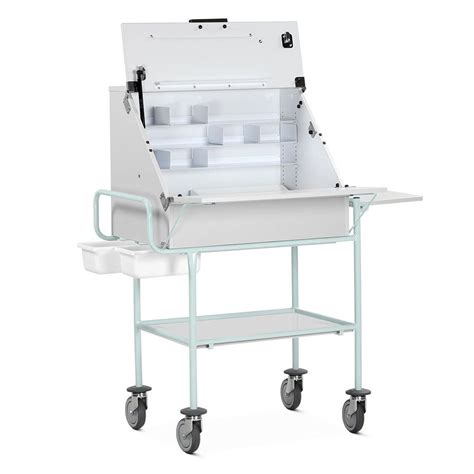 Carrinho Hospitalar MT2 Series Bristol Maid Hospital Metalcraft