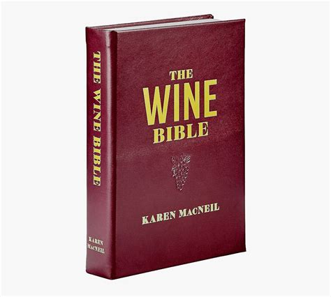 The Wine Bible By Karen Macneil Leather Bound Book Pottery Barn