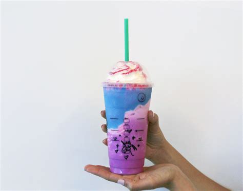 Here's What Starbucks' Unicorn Frappuccino Tastes Like